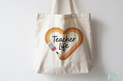Boho Rainbow Teacher Sublimation Product Image 4