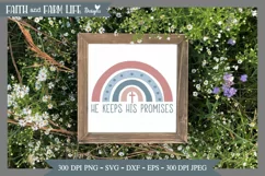 He keeps His promises SVG, Sublimation, Printable Product Image 2