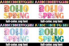 Boho Spring Color Font Product Image 1