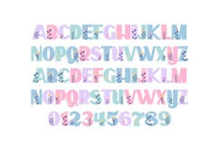 Boho Spring Color Font Product Image 8