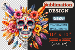 boho-sugar-skull-dreamcatcher-clipart