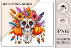 boho-sugar-skull-dreamcatcher-clipart