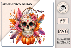 boho-sugar-skull-dreamcatcher-clipart