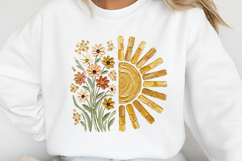 Boho Summer Sunflower PNG Product Image 2