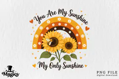 Retro Teacher PNG | Groovy Floral Teacher Sublimation Design Product Image 2