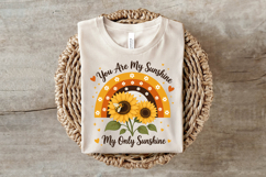 Boho Sunflower Rainbow PNG Product Image 3