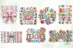 Boho Teacher Hand Drawn Png Clipart Product Image 2
