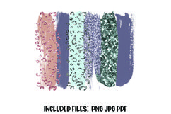 Boho Themed Brush Stroke Sublimation Background Product Image 1