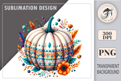boho-watercolor-pumpkin-autumn-clipart