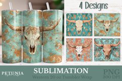 Boho Western tumbler design for sublimation being used as trendy 20 oz tumbler wrap print