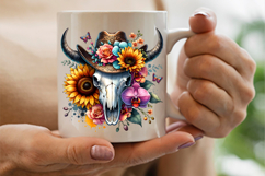 boho bull skull, western floral clipart, bull skull sublimation, boho cow skull, desert floral clipart, western sublimation bundle, boho floral skull, rustic bull skull, desert chic png, boho western clipart, steer skull floral, bohemian skull art, waterc