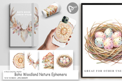 Woodland Nature Ephemera Digital Paper Product Image 1