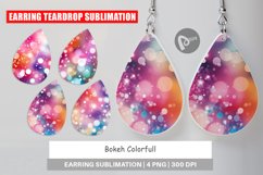 Earring Teardrop Bokeh Effect Product Image 1