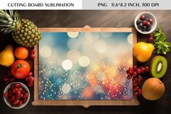 Bokeh Background|Cutting Board Sublimation Product Image 1
