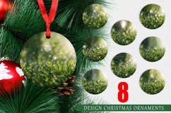 Christmas Ornaments Bokeh Green Juicy Grass Product Image 1