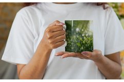 Bokeh Green Juicy Grass Mug sublimation design Product Image 2
