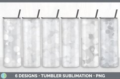 Bundle of six Bokeh sublimation tumbler designs