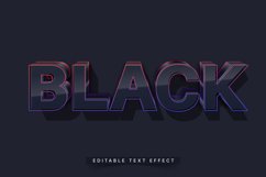 Editable Text Effect for Illustrator. Vector Graphic styles Product Image 1
