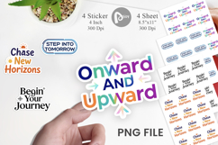 Bold Action Graduation Quotes Sticker Product Image 1