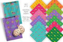 Bold Colors Fiesta Elements Seamless Patterned Papers Set