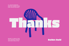 Boldet - Bold Font Product Image 13