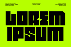 Cosmico - Bold Font Product Image 2