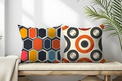 Bold Geometric Pattern Digital Paper for Crafts | Texture Product Image 2
