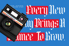 Bold Riot - New Blackletter Font Product Image 16