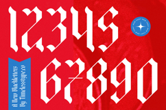 Bold Riot - New Blackletter Font Product Image 17
