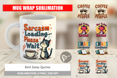 Mug Wrap Bold Sassy Quotes Product Image 1