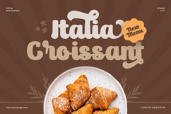 Almond Bread - Food Font Product Image 2