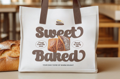 Almond Bread - Food Font Product Image 6