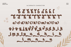 Almond Bread - Food Font Product Image 7