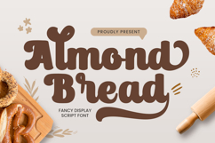 Almond Bread - Food Font Product Image 1