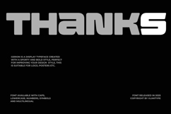 Gerion - Bold Font Product Image 11