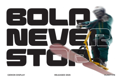 Gerion - Bold Font Product Image 2