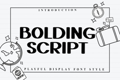 Bolding Script Product Image 1
