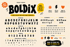 Boldix - Playful font Product Image 6