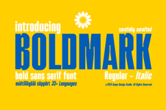 Boldmark - Bold Sans Serif Font Product Image 1