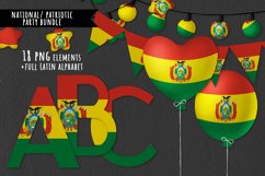 National, Patriotic Party Bundle. Bolivia Product Image 1