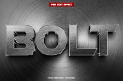 Bolt 3D editable text effect Product Image 1