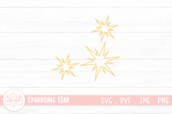 Sparkling Star Effect Clipart | Shining Star, Light Effect Product Image 1