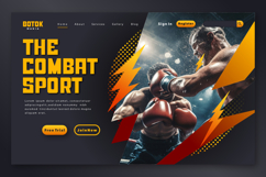 Bombed Sport Power Font - Dynamic Athletic Display Product Image 2