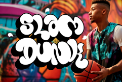 Bomber Marker | Wild Throw Up Graffiti Webfont Product Image 4