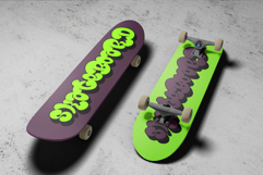 Bomber Marker | Wild Throw Up Graffiti Webfont Product Image 5