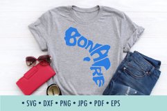 Bonaire Cut File | Lettering Word Art Product Image 1