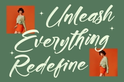 Bonats Restorty - Bold Brush Font Product Image 6