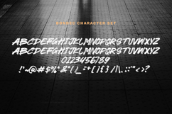Bondec - The Dirty Brush Font Product Image 5