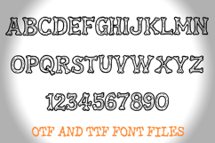 Bones Halloween Alphabet Lettering ABC Skeleton Text Font Illustration