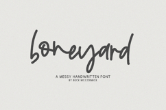 Boneyard Script Product Image 1